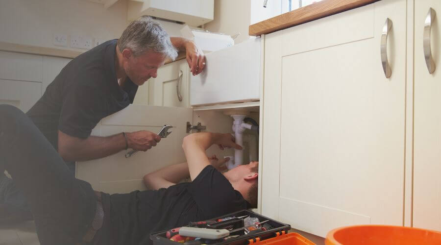Professional burst pipe repair services in Hazleton, IN